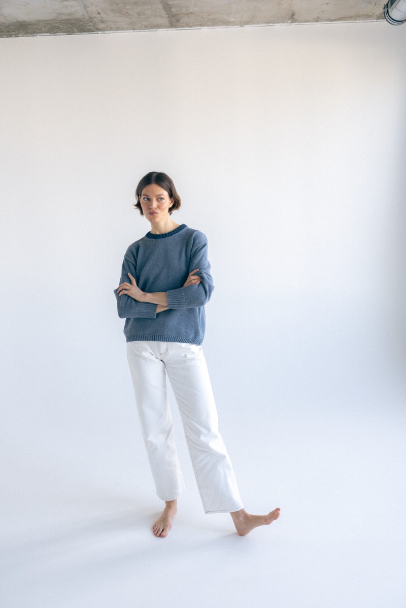 Sweter Sabrina Denim