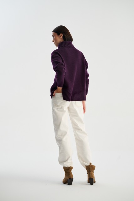 Nuvola - gruby sweter damski oversize