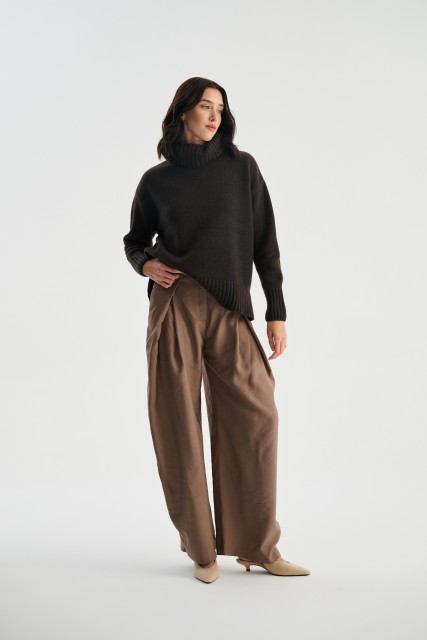 Nuvola - gruby sweter damski oversize