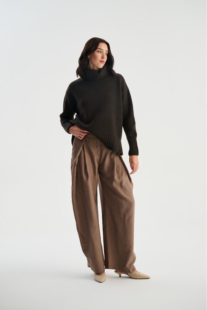 Nuvola - gruby sweter damski oversize