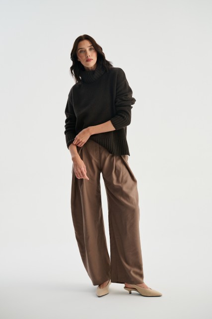 Nuvola - gruby sweter damski oversize