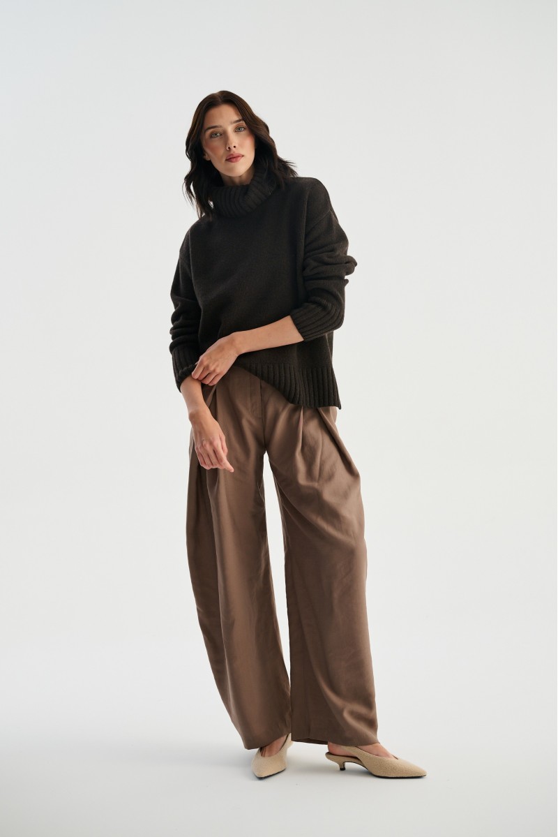 Nuvola - gruby sweter damski oversize
