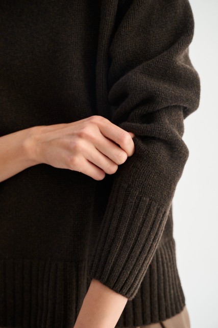Nuvola - gruby sweter damski oversize