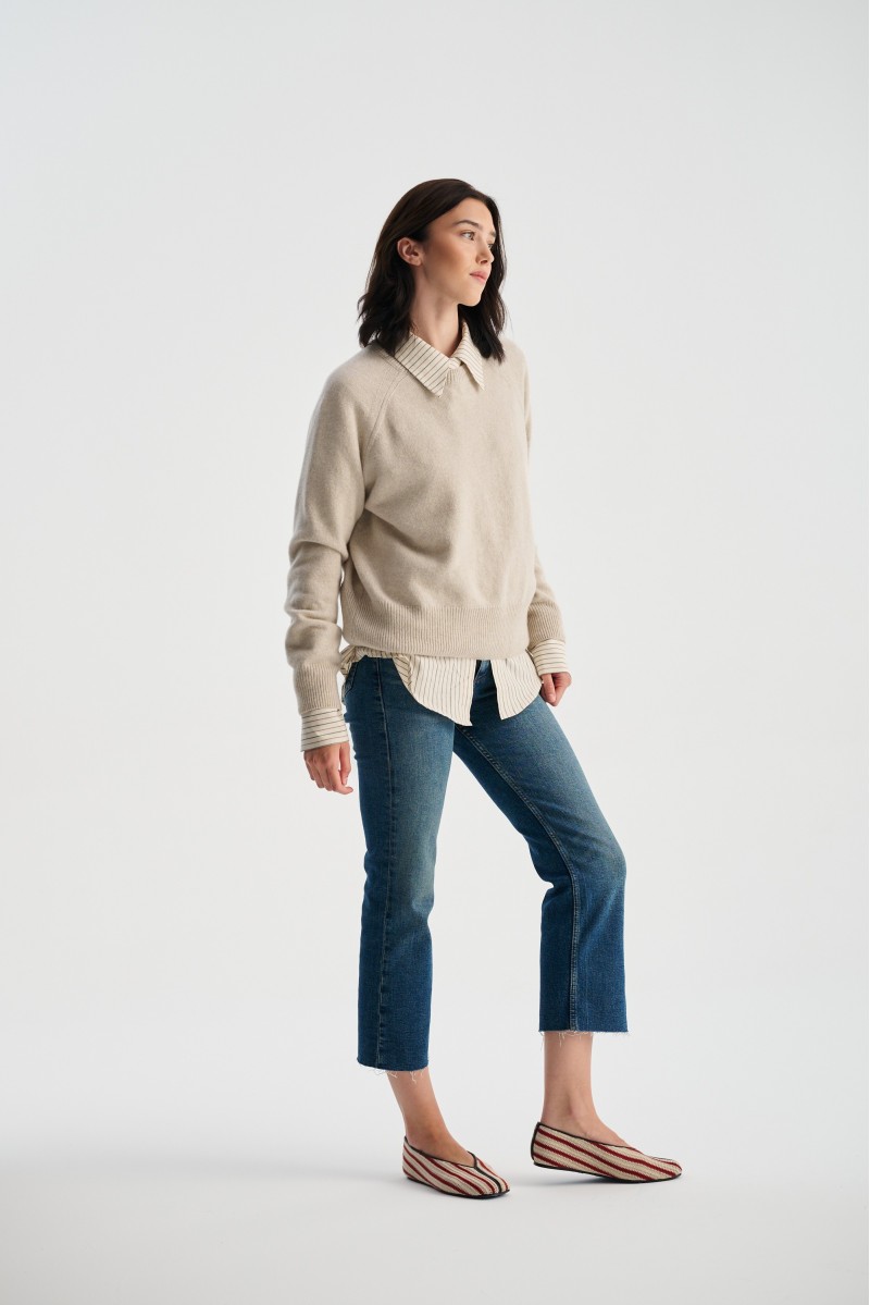 Sweter damski merino z kaszmirem ASTI | Piumo Sweter damski merino z kaszmirem ASTI | Piumo