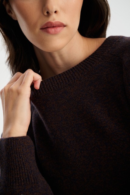 Sweter damski merino z kaszmirem ASTI | Piumo