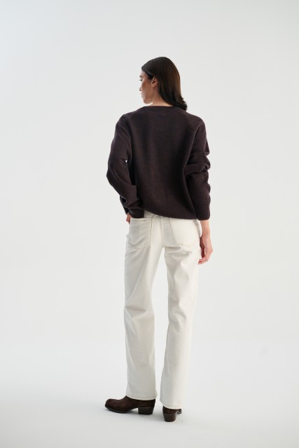 Sweter damski merino z kaszmirem ASTI | Piumo