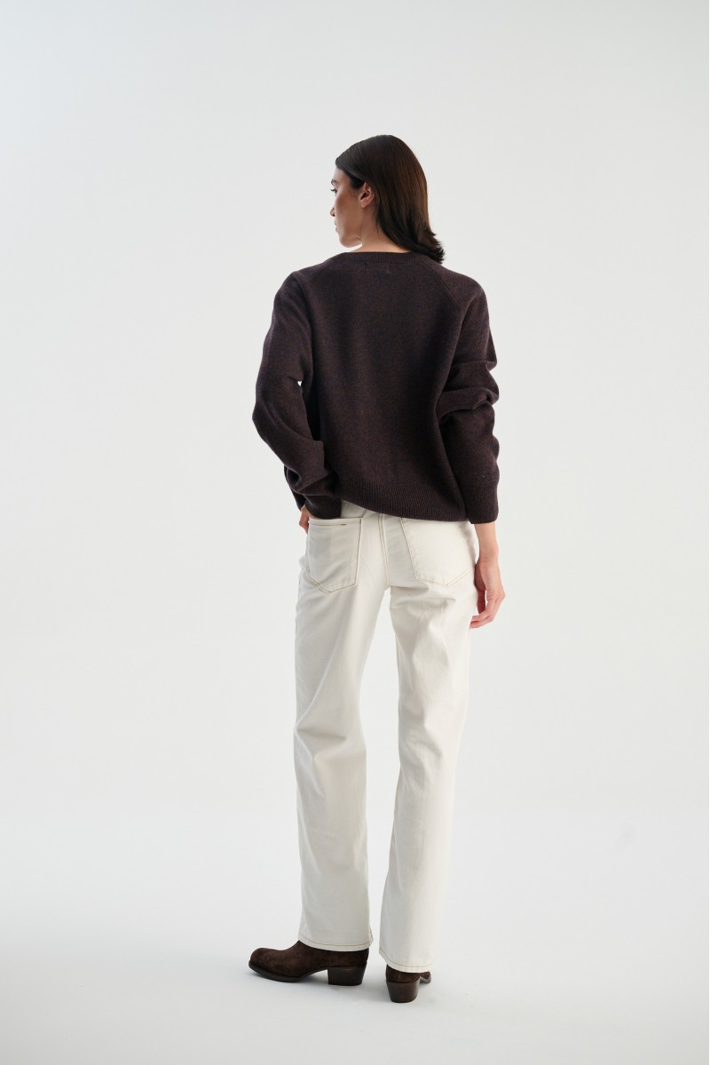 Sweter damski merino z kaszmirem ASTI | Piumo