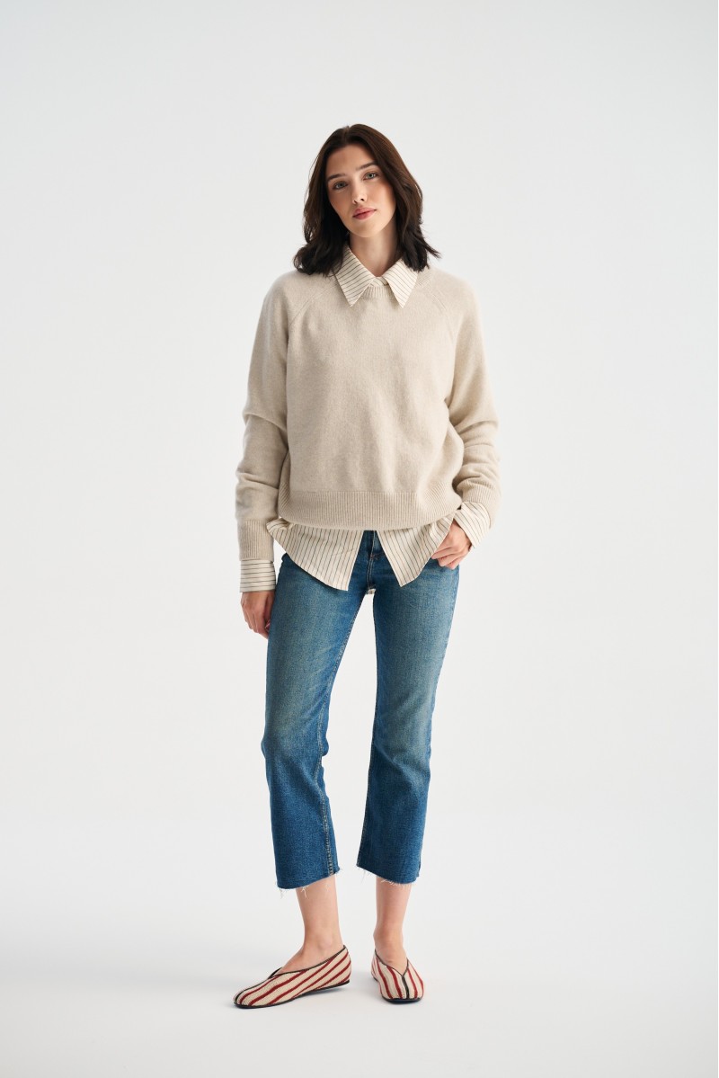 Sweter damski merino z kaszmirem ASTI | Piumo Sweter damski merino z kaszmirem ASTI | Piumo