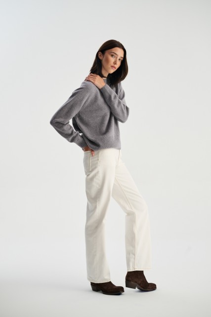Sweter damski merino z kaszmirem ASTI | Piumo