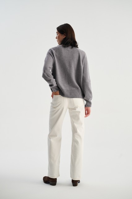 Sweter damski merino z kaszmirem ASTI | Piumo