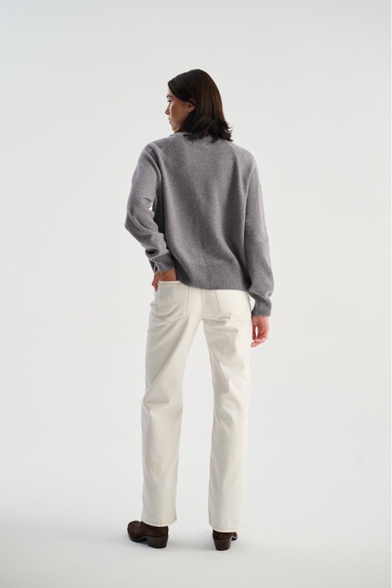 Sweter damski merino z kaszmirem ASTI | Piumo