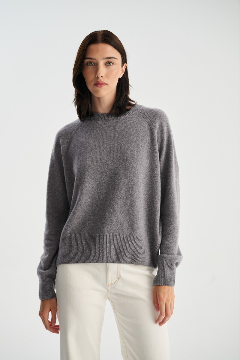 Sweter damski merino z kaszmirem ASTI | Piumo