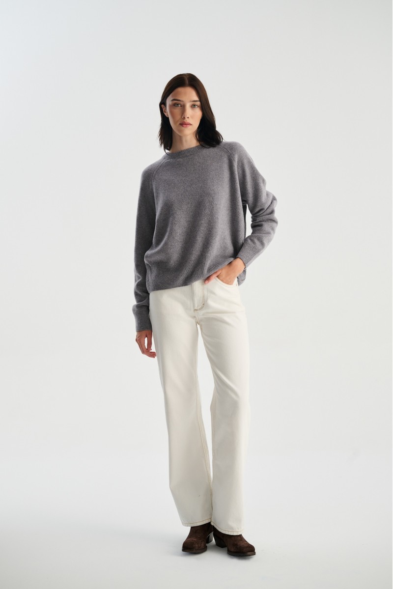 Sweter damski merino z kaszmirem ASTI | Piumo