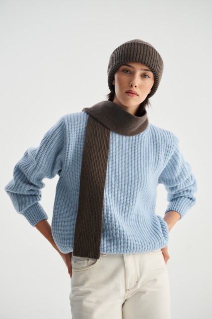 Czapka zimowa merino z kaszmirem PRATO, unisex | Piumo