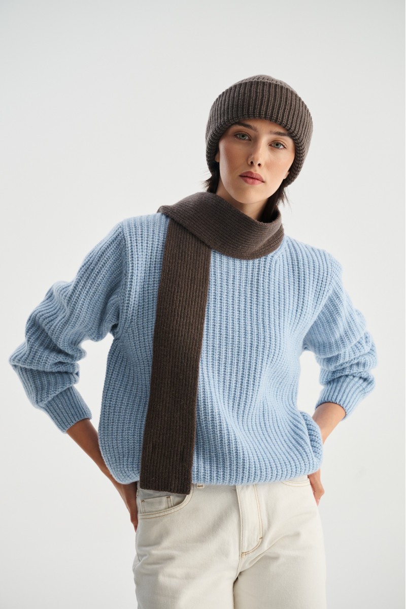 Czapka zimowa merino z kaszmirem PRATO, unisex | Piumo