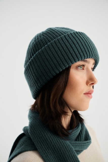 Czapka zimowa merino z kaszmirem PRATO, unisex | Piumo