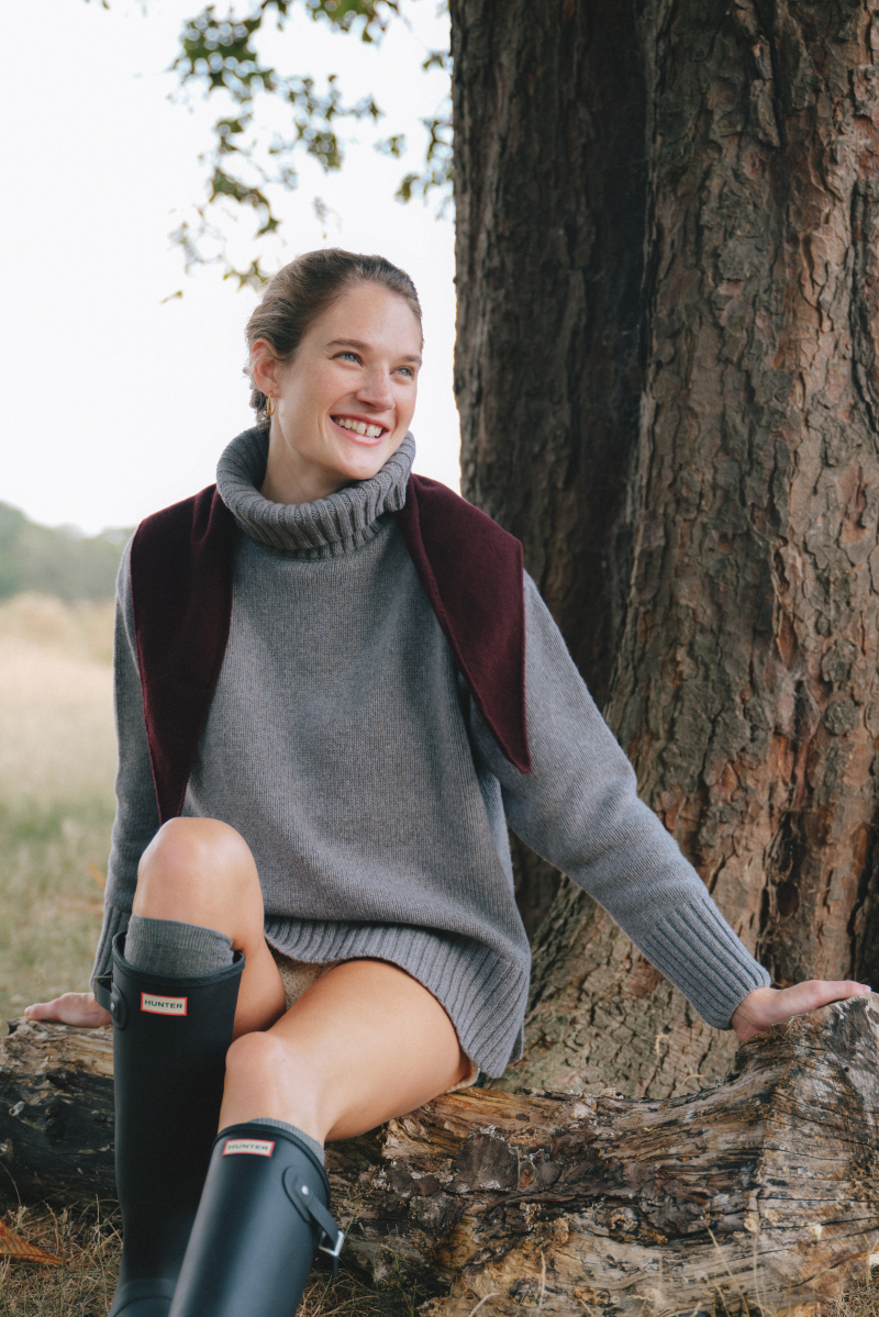 Nuvola - gruby sweter damski oversize