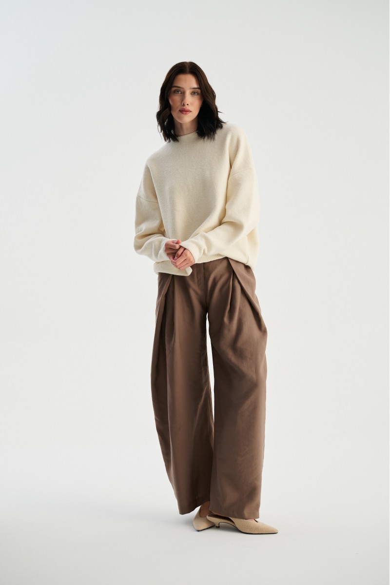 Sweter EVA 100% wełna merino, boiled wool | Piumo Sweter EVA 100% wełna merino, boiled wool | Piumo
