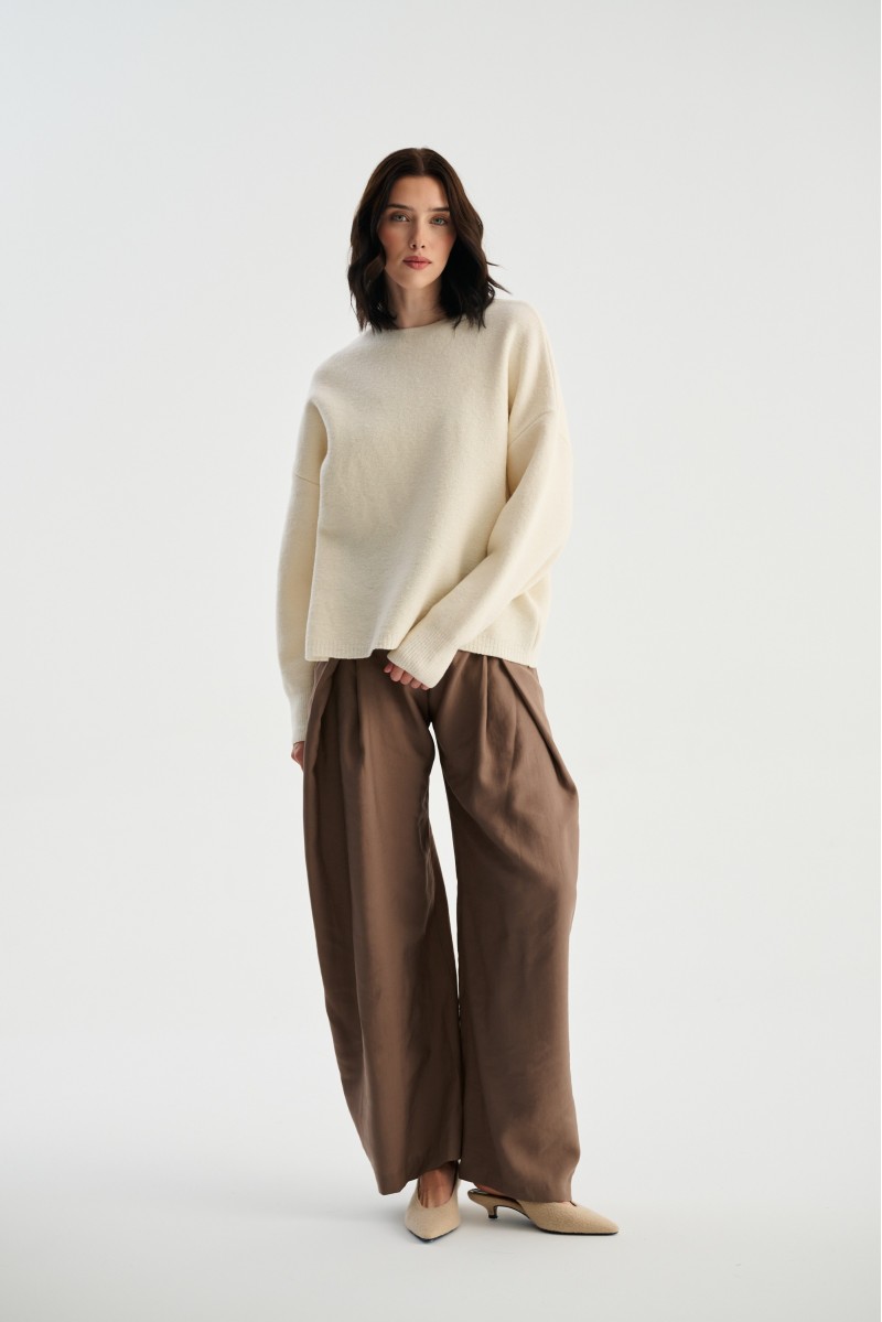 Sweter EVA 100% wełna merino, boiled wool | Piumo Sweter EVA 100% wełna merino, boiled wool | Piumo
