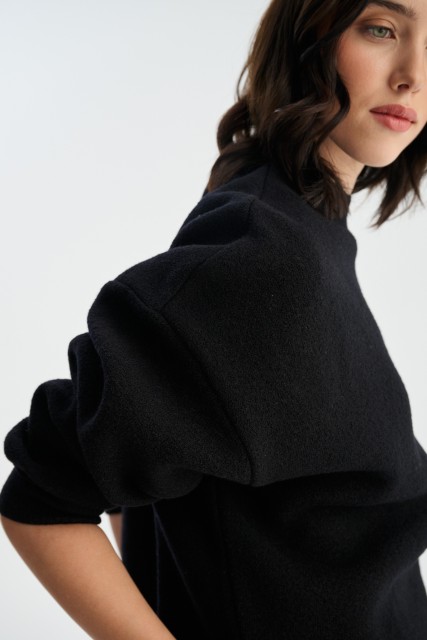 Sweter EVA 100% wełna merino, boiled wool | Piumo