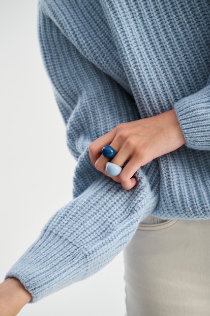 Sweter Maura - Sweter damski wełniany z kaszmirem