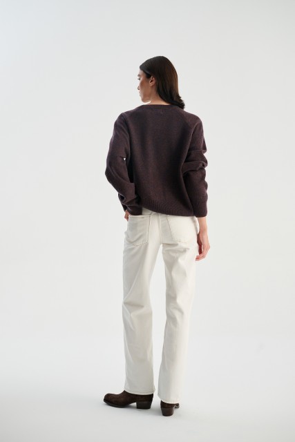 Sweter damski merino z kaszmirem ASTI | Piumo
