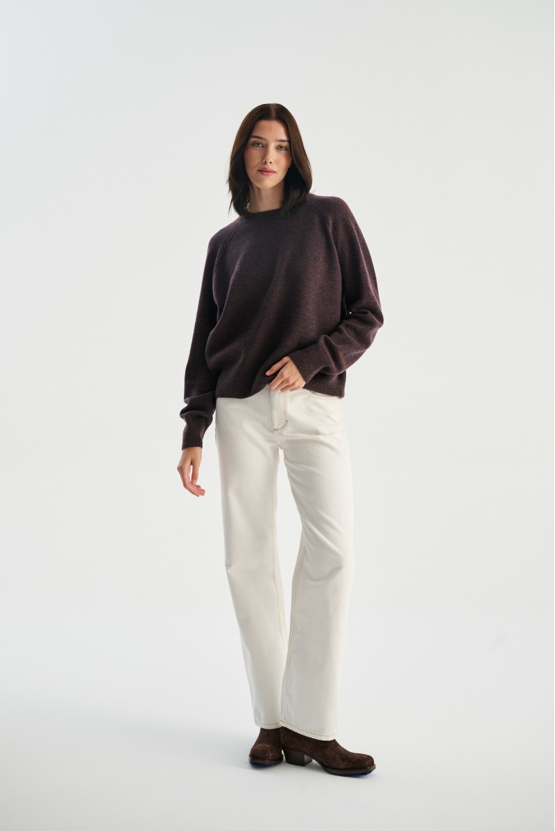 Sweter damski merino z kaszmirem ASTI | Piumo