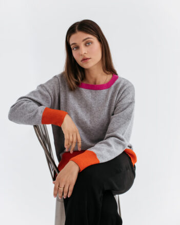 Sweter Dorly Tricolori