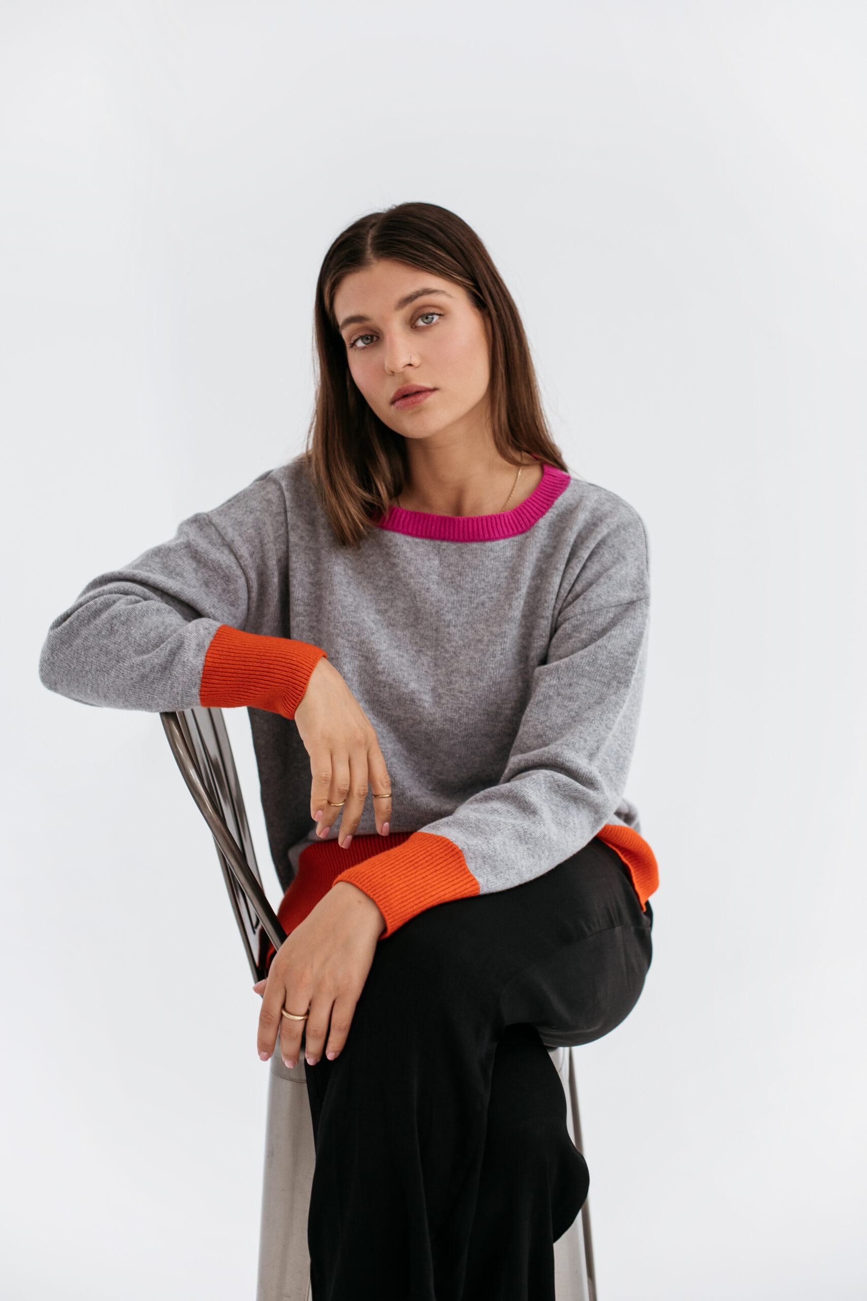 Sweter Dorly Tricolori