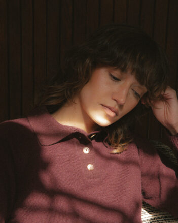 Sweter polo Gia Amarena